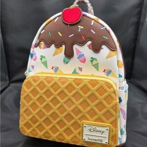 Loungefly Disney Ice Cream Cone Backpack